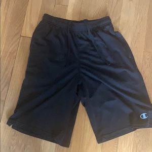 Black champion shorts